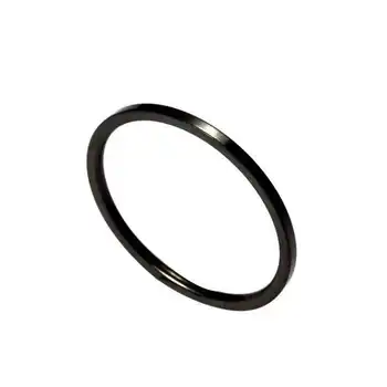 

people black ring men's couple smooth tail ring simple fine section index ring single student couple smooth tail ring