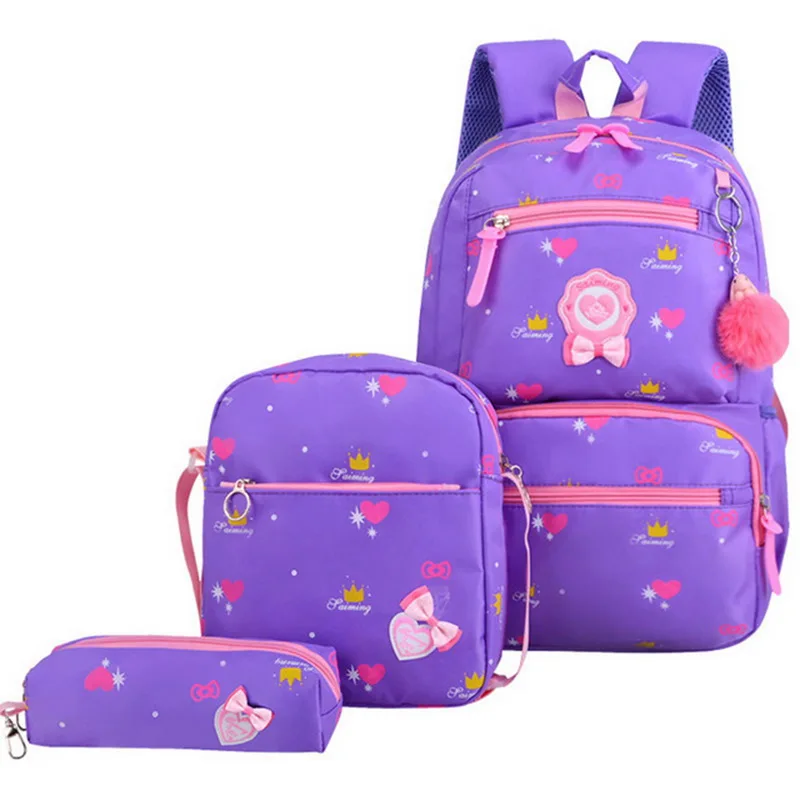 Adputent ортопедический рюкзак для начальной школы Mochila Infantil, детские школьные сумки, детский школьный рюкзак принцессы, школьные сумки