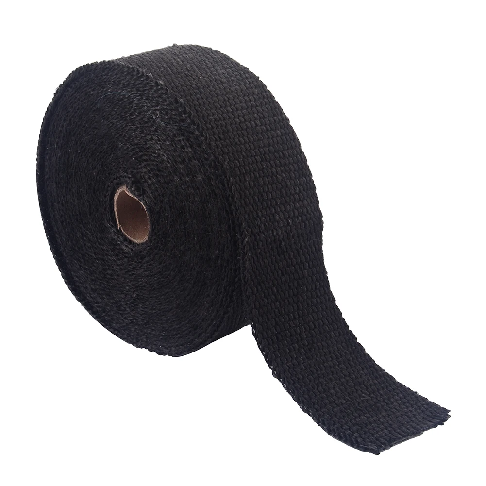 10M*50MM Car Moto Heat Shield Wrap Turbo Exhaust Tape Pipe Shields Manifold Header Insulation Cloth Roll | Автомобили и мотоциклы