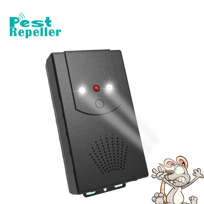 

12-24KHz Ultrasonic Electronic Mouse Repeller Pest Reject Effective Mice Repellent Pest Control Low Power Easy Install for car