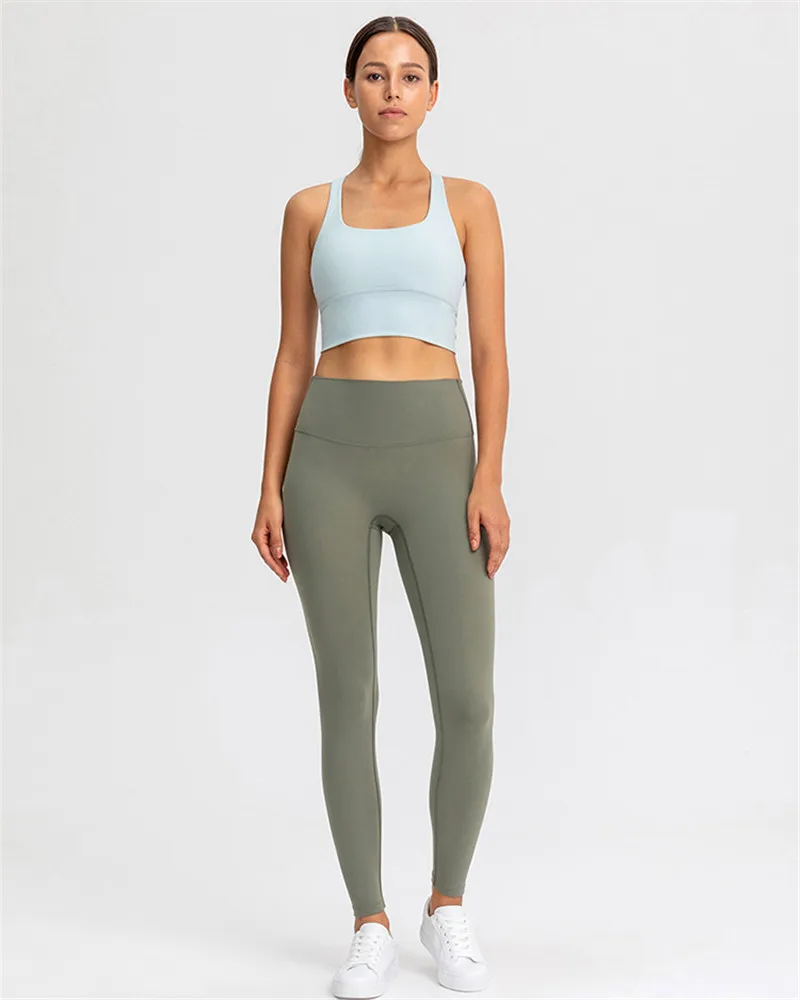 Lulu Quality Leggings Sport Women Fintess Tight High Waist Yoga Pant Butter Soft Gym Clothe 100%squat Proof Compression Athletic