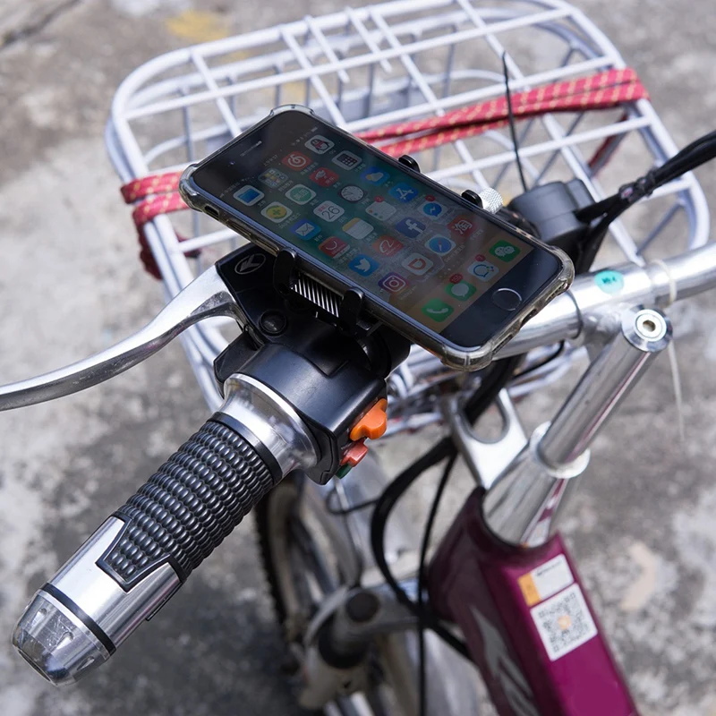 ZTTO Fahrrad Telefon Halter Verstellbare Unterstützung GPS Bike Telefon Stand Halterung für Rennrad