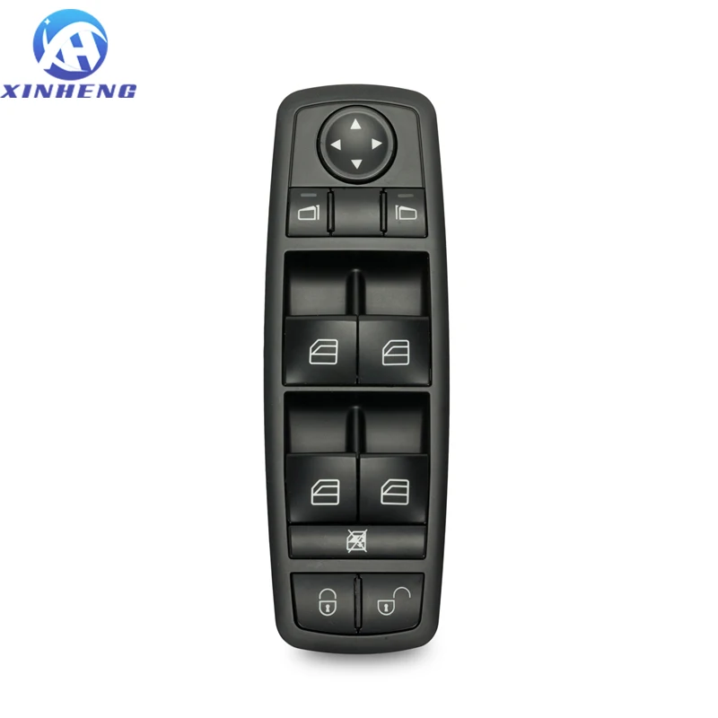 1698206610 Interruttore Principale Alzacristallo Elettrico Per Mercedes Benz A B Gl M R Classe W245 W169 A150 B200 X164 Muslimate