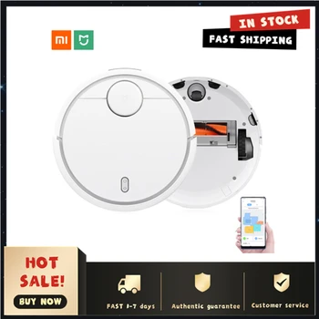 

XIAOMI Original MIJIA Robot Vacuum Cleaner for Home Automatic Sweeping Dust Sterilize Smart Planned WIFI App Remote Control