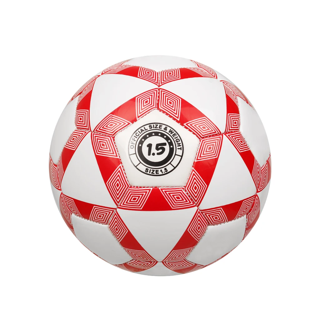 

YANYODO Durable 6" Mini Size Training Soccer Ball Soft Sports Toy Ball for Toddlers, Kids Gift, Red Diamond