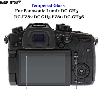 

Fr Panasonic Lumix DC-GH5 DC-FZ82 DC GH5 FZ80 DC-GH5S Tough Tempered Glass 9H 2.5D Camera LCD Screen Protector Protective Film