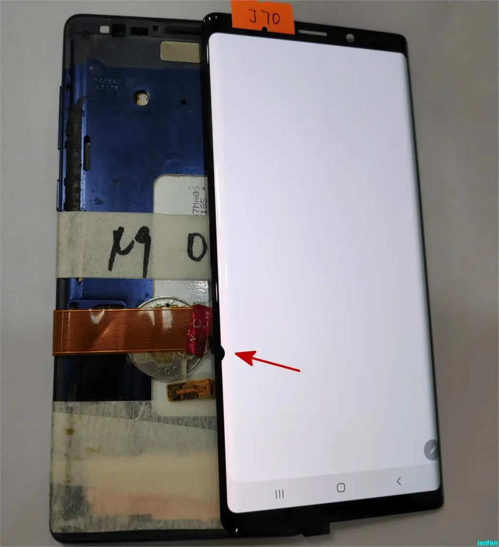 Супер Amoled для samsung Galaxy Note 9 ЖК-дисплей кодирующий преобразователь сенсорного экрана в сборе N960 N960F N960D N960DS с дефектом