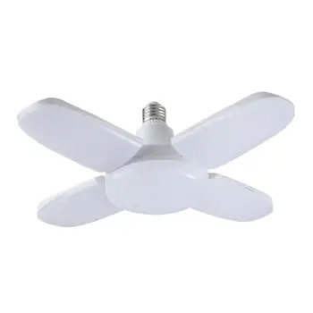 

60W E27 Indoor Deformable LED Shop Work Light 110-265V Folding Garage Lamp Home Ceiling Fans Lamp Lights