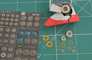 

New Detail-Up Parts For Gundam Metal Etched Sheet UPGRADED THRUSTER NOZZLES (AW-021/AW-022/AW-23/AW-024/AW-025) Model Accessory