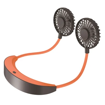 

Portable Fan Mini USB Fan Hand Free Personal Fan Hanging Neck Sport