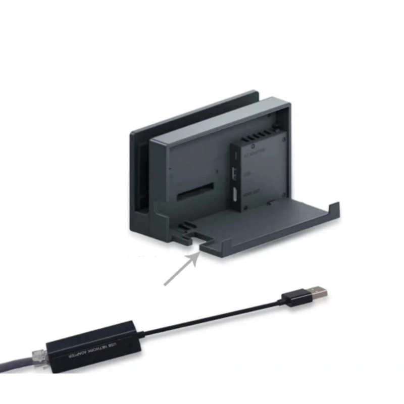 Сетевой адаптер Ethernet с USB 3 0 на RJ45 Lan 10/100 Мбит/с для Nintendo Switch Ma Cbook|Запасные части| |