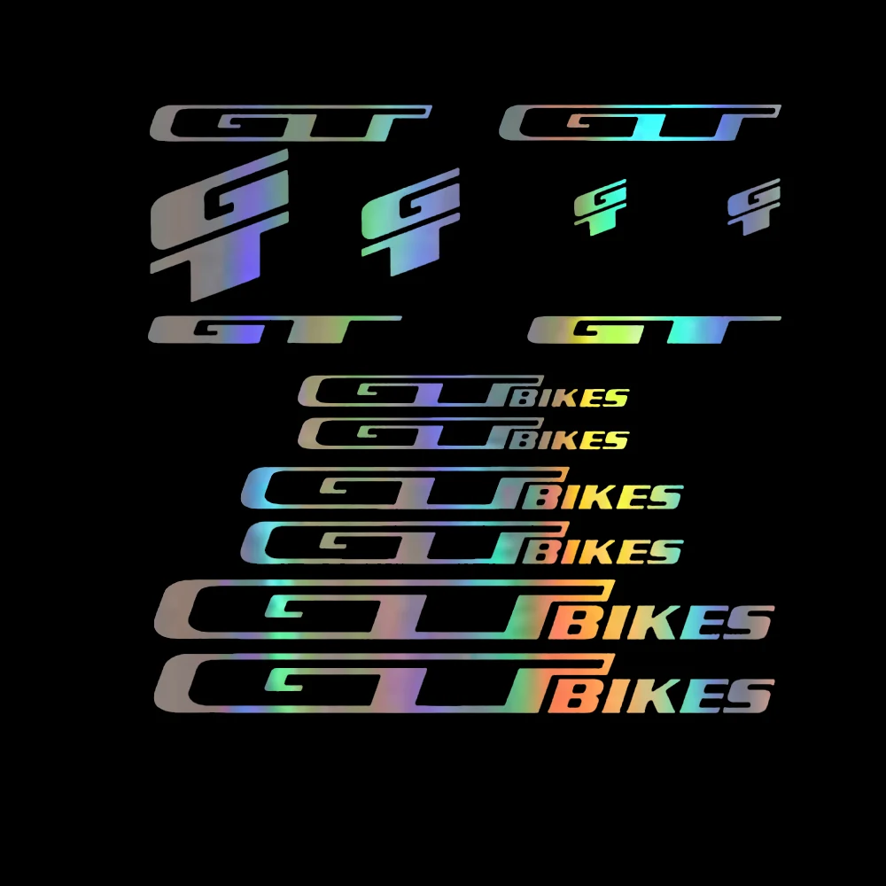 14pcs/ kit for GT Die-cut Decal Sticker sheet (cycling mtb bmx bike frame) - V3 | Автомобили и мотоциклы