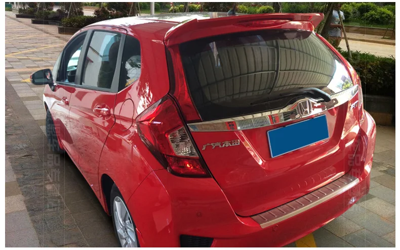 Подходит для HONDA fit АБС высококачественный спойлер крыло заднего крыла различных цветов