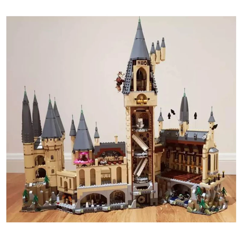 

Legoing Harryed Building Block Magic Castle School Compatible Christmas gift Bricks Pottering 6044PCS