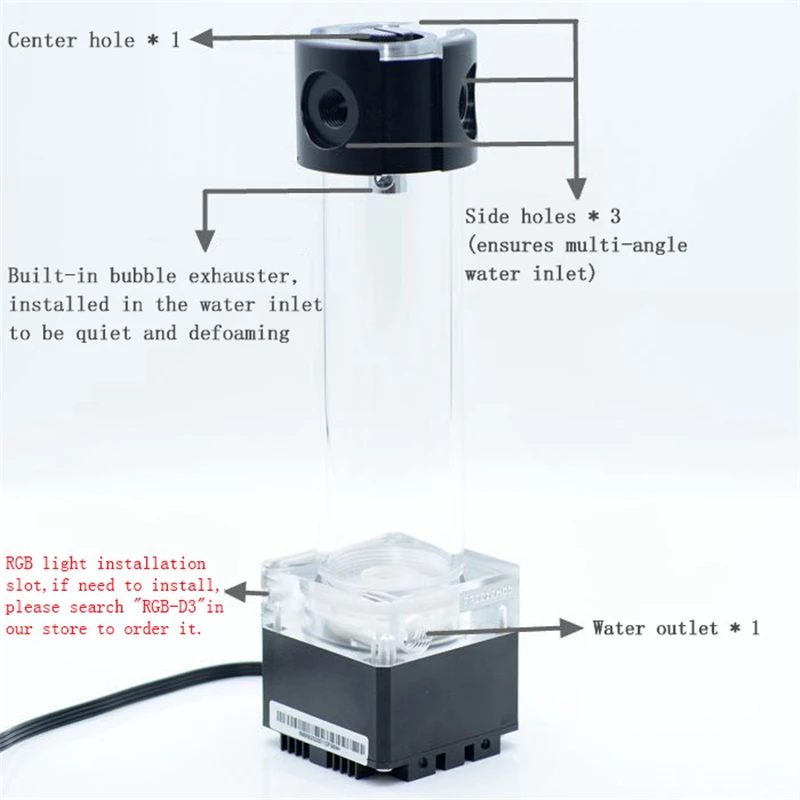 Freezemod segundo bomba de água cooler para