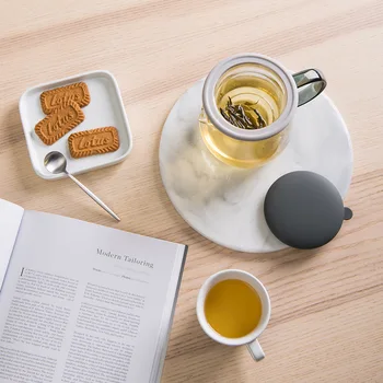 

Tea Glass Cup with Infuser Filter Tea Maker Bottle Heat-resisting Coffee Cup Portable Tea Set Kitchen Accessories