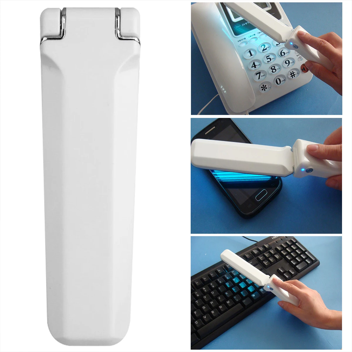 

SOONHUA Fast Delivery USB UV Light Mini UV Sanitizer Light UV Handheld Sanitizers Lights For Home Office Travel Business Trip 2W