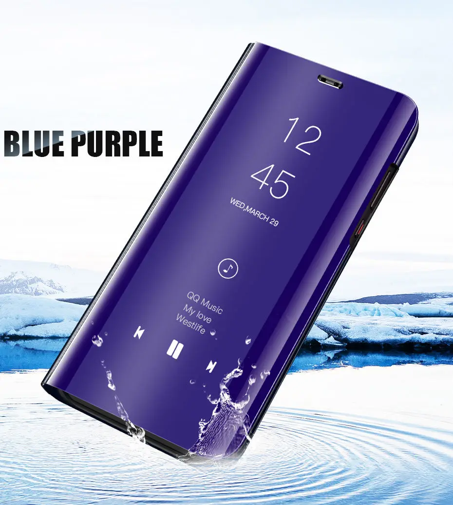 Purple 360 Полный чехол умный флип-чехол для huawei P30 P20 P10 mate 20 Lite защитный чехол для телефона для huawei P10 Plus P20 P30 Pro чехол s - Цвет: Purple