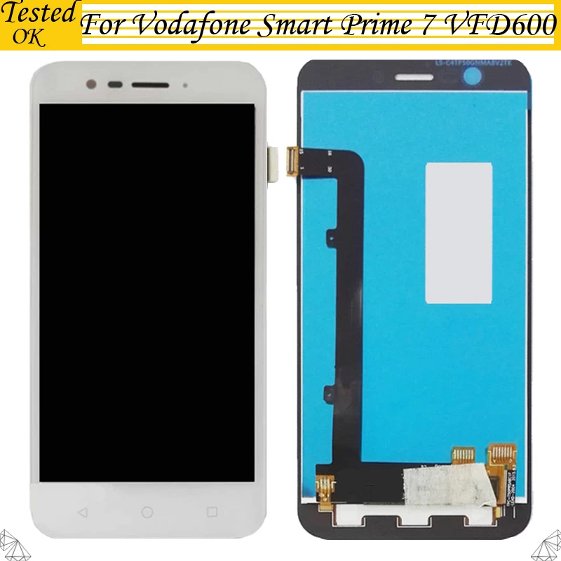 

100% Tested Well For Alcatel Vodafone Smart Prime 7 VFD600 LCD Display Touch Screen Digitizer Assembly For Alcatel VFD 600 LCD