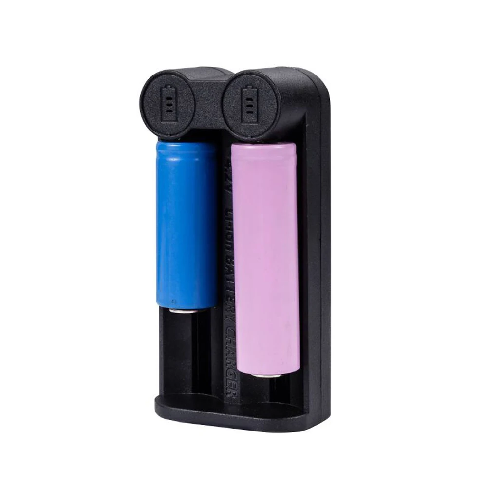 Умное зарядное устройство для аккумуляторов 5 В 18650 2 слота USB 0 зарядка 26650 18350 32650