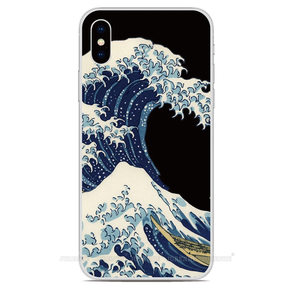 Чехол Kanagawa для телефона Google Pixel 5 5XL 4XL 2 3 4 4A 4G 5G 3A XL 2XL 3XL Lite силиконовый защитный