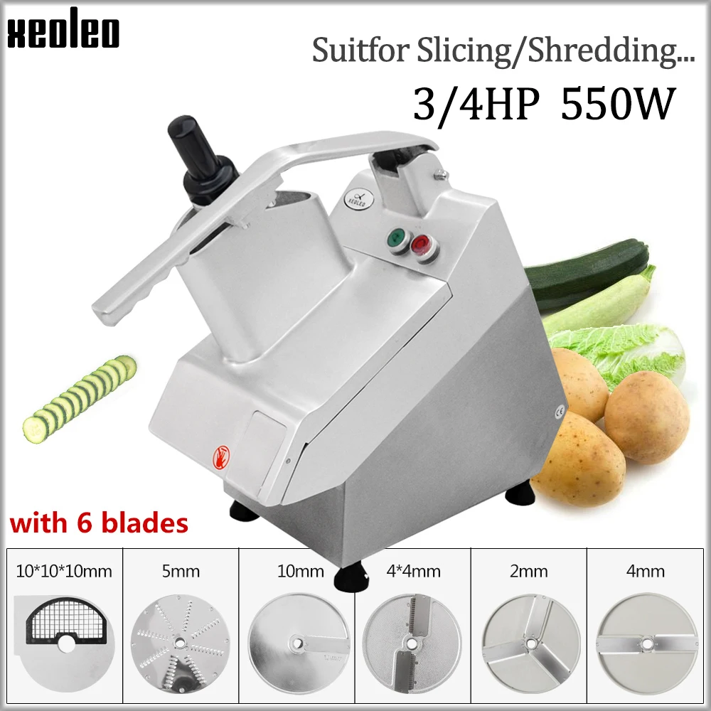 110V Electric Vegetable Cutter Slicer Dicer Fruit Shredder