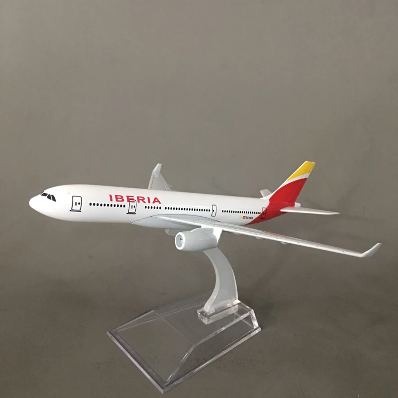 JASON TUTU Испания Iberia Airways A330 модель самолета Модель аэроплана самолет литая под давлением металлическая модели самолетов 16 см 1:400 самолет