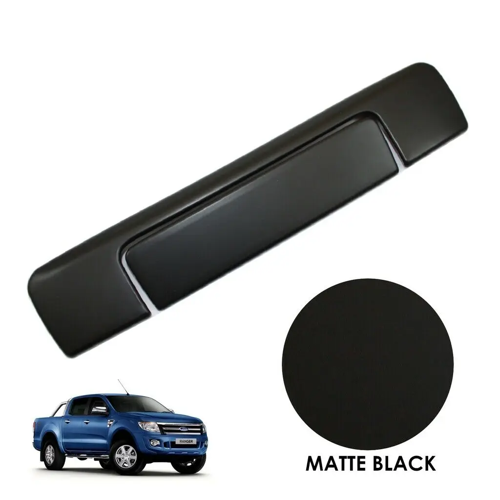 Чехлы на заднюю ручку для FORD RANGER Wildtrak T6 T7 T8 2012- ABS черный с умным отверстием