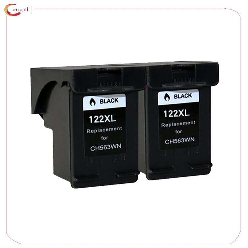 2Black Совместимый чернильный картридж для hp 122 122XL для hp 1000 1050 2000 2050 1510 3050 3000 3050A чернила для картриджа для принтера - Цвет: 2Black