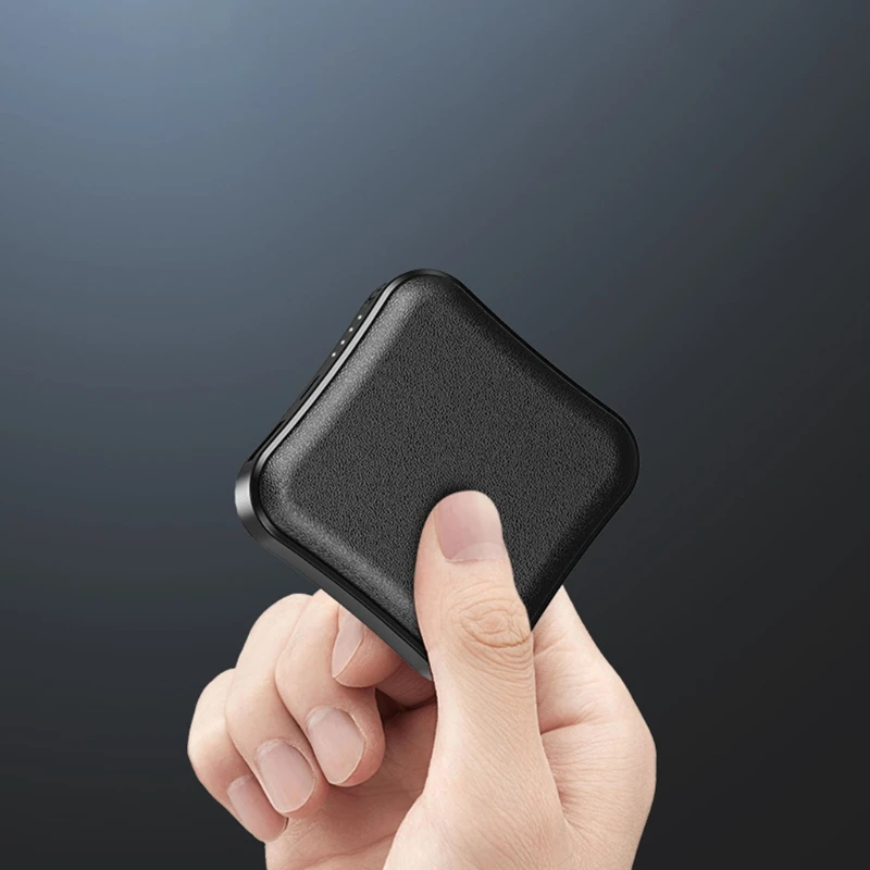 Cartoon Square Mini Charger 8000mAh Portable Outdoor Power Bank Camping External Backup Battery Pack 2.1A Fast Charging top power bank