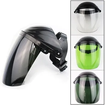 

Anti-Shock Protective Full Face Mask Welding Helmet Clear Safety Anti Splash Shield Visor Workplace Protection Supplies