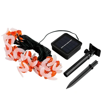 

Solar Powered Cute Honey Bee LED String Fairy Lights 20 Leds Bee Outdoor Garden Fence Patio Garland Lights