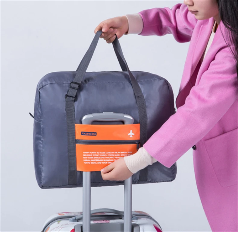 Travel Luggage Duffle Bag Lightweight Portable Handbag Bison Painting Large Capacity Waterproof Foldable Storage Tote