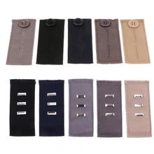 

5Pcs Pants Waist Extenders With Metal Hook For Pants Jeans And Skirt