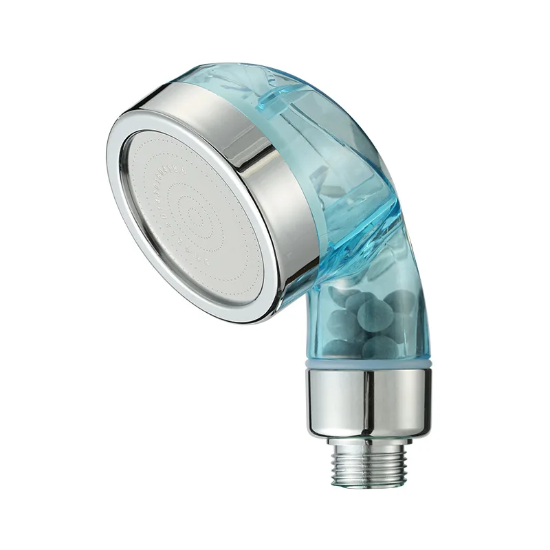 

Beauty Salon Blue Shower Nozzle Shampoo Bed Handheld Short-handled Massage Shower Rose Water Filter Barbershop SPA Sprayer Head
