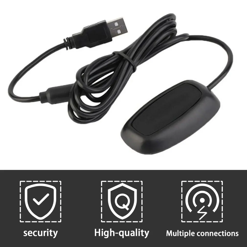 Беспроводной ПК USB 2,0 приемник для xbox 360 контроллер игровой USB ресивер адаптер ПК приемник для microsoft для xbox 360 с CD
