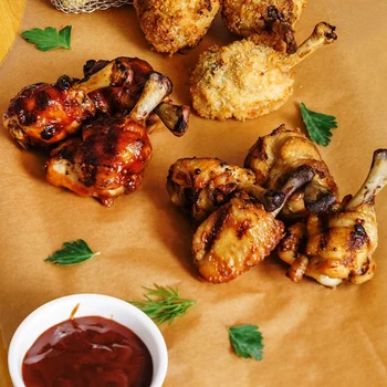 

Unbleached Parchment Paper Cookie Baking Sheets,7 Inch Premium Brown Parchment Paper Liners For Round Cake Pans Circle,Non-Stick