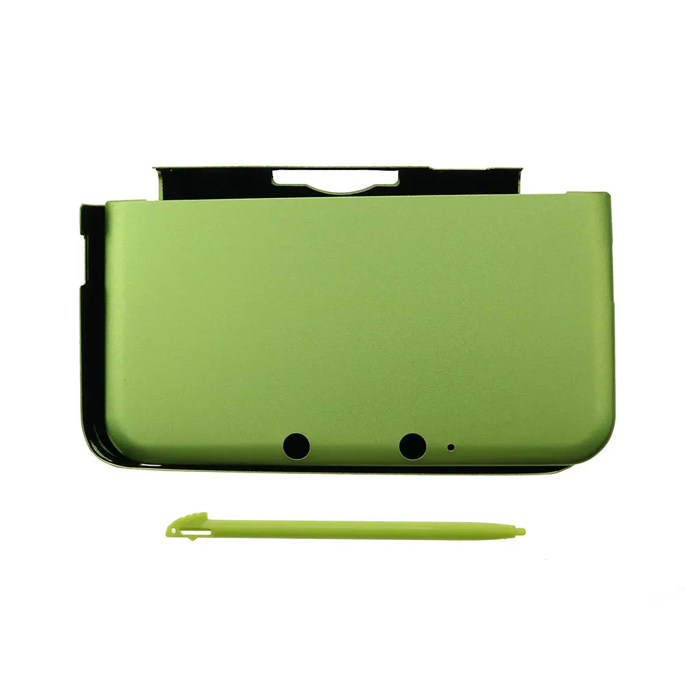 Jcd Metal de Alumínio Escudo Duro Parte Inferior Superior Frente Traseira Capa Protetora Case com Caneta Stylus para 3ds xl ll 3dsxl Console - Image 3