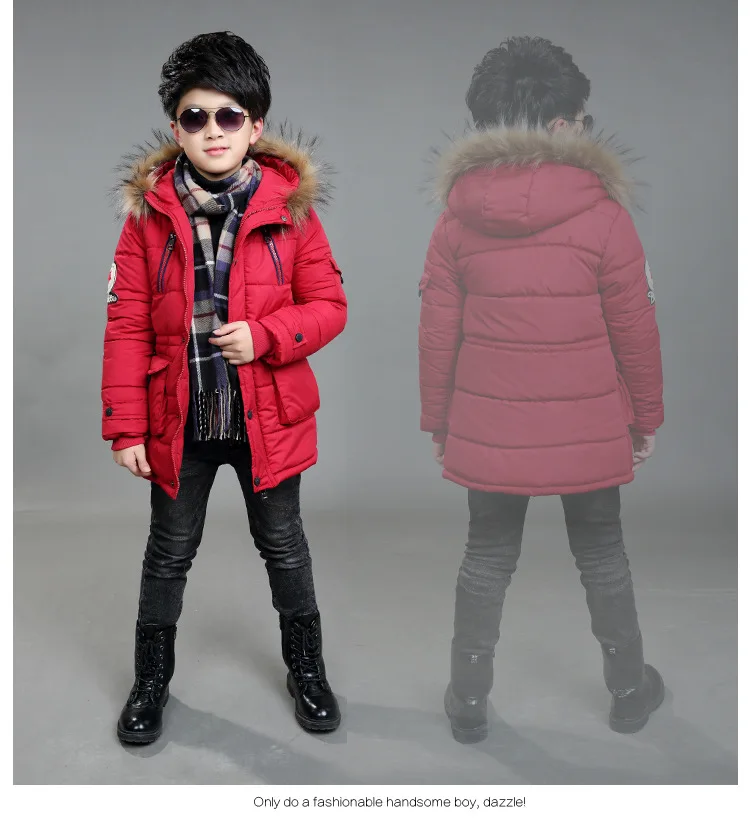 Зимние куртки для мальчиков; съемные детские теплые пуховики; жилет; детские пальто с капюшоном; теплая верхняя одежда для детей; От 3 до 14 лет