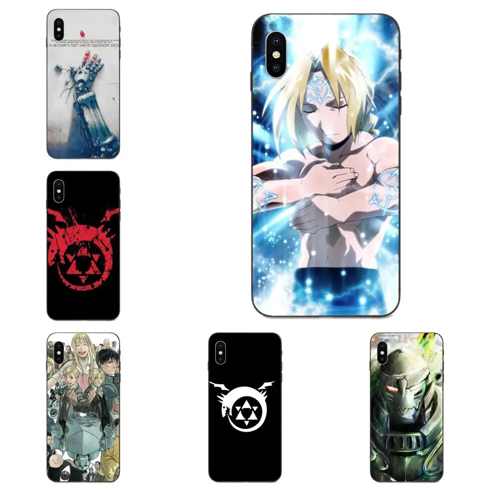 Full Metal Alchemist Logo For Huawei nova 2 2S 3i 4 4e 5i Y3 Y5 II Y6 Y7 Y9 Lite Plus Prime Pro 2017 2018 2019 Tpu Phone Case | Мобильные