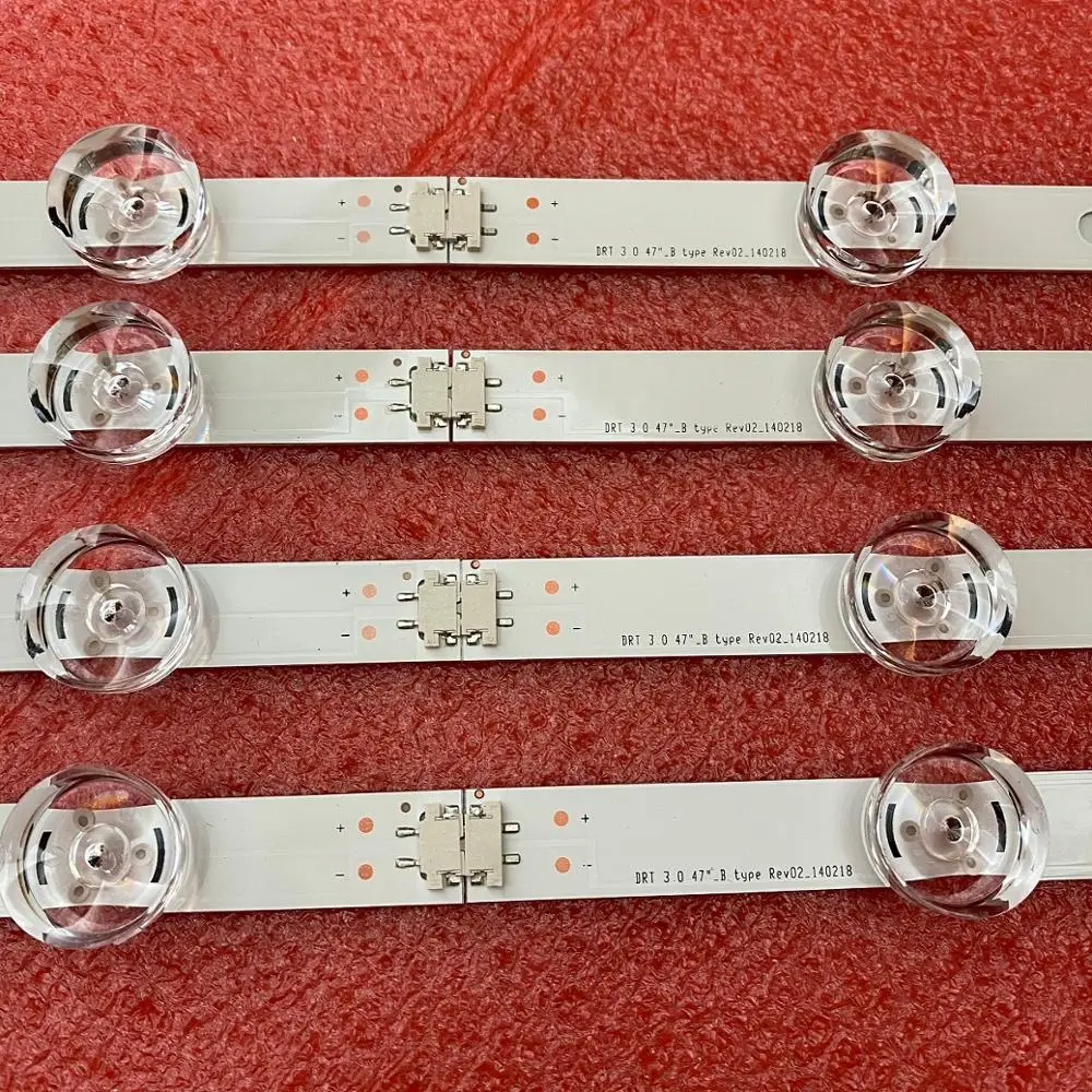 8 шт./компл. светодиодный подсветка полосы для LG 47LF6500 47LB6200 47LB5300 47LB570V 47LB652 47LB652V 47LB6300