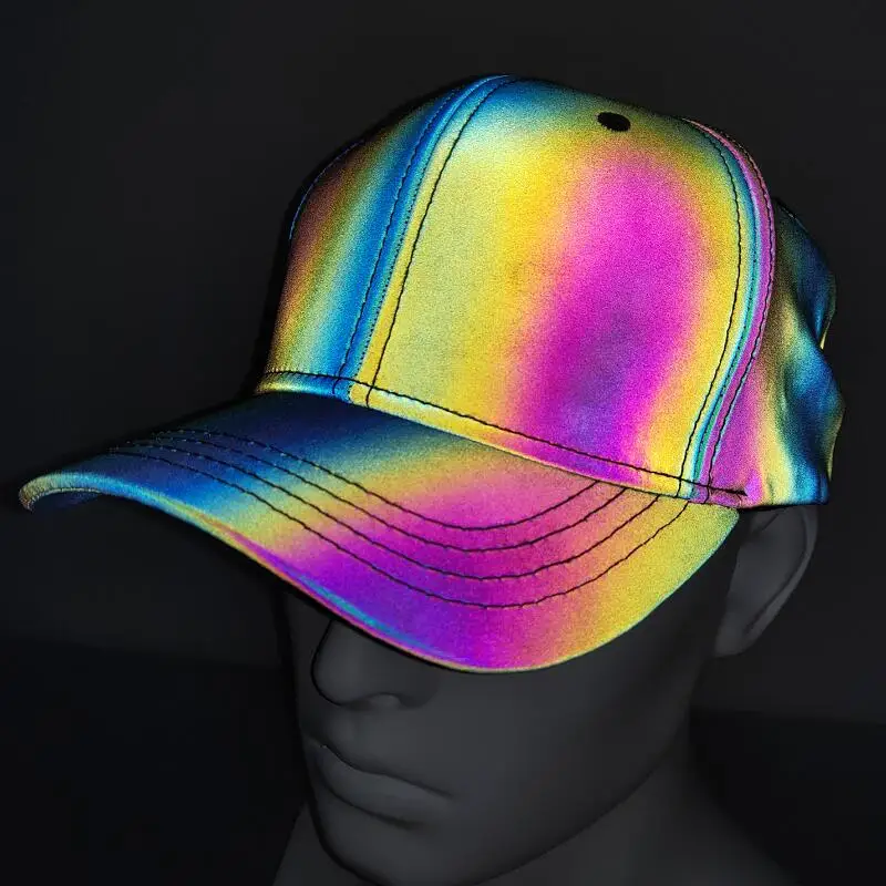 Techwear Luminous Hat Hi-Tech Wearables TechWear color: colorful reflective