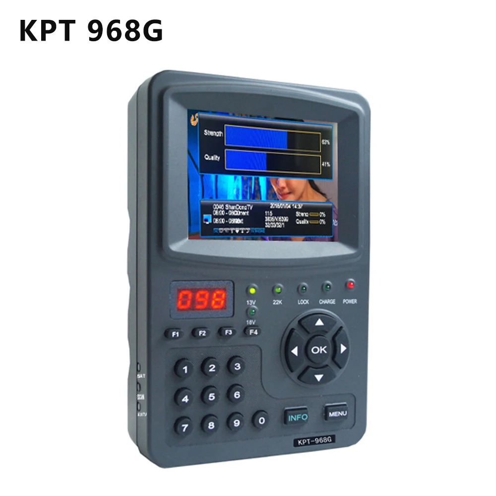 Цифровой спутник-видоискатель KPT 968G цифровой счетчик-видоискатель 3 5 тонких