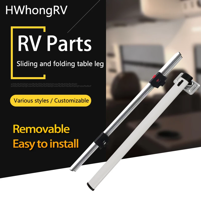 Caravan External Folding Table Aluminum RV Picnic Caravan wall Table parts Motorhome accessory folding table leg