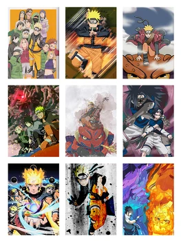

Painting Handmade Diamond Naruto 5D Diy Cross Stitch Japan Animation Full Round Drill Embroidery Gift Picture Mosaic Wall Decor