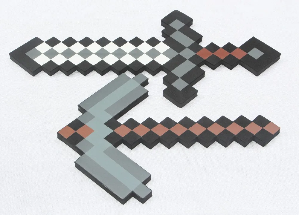 2 шт./лот большой размер в заклеенном виде 60 см для MonMinecrafteer дизайн Алмазный меч