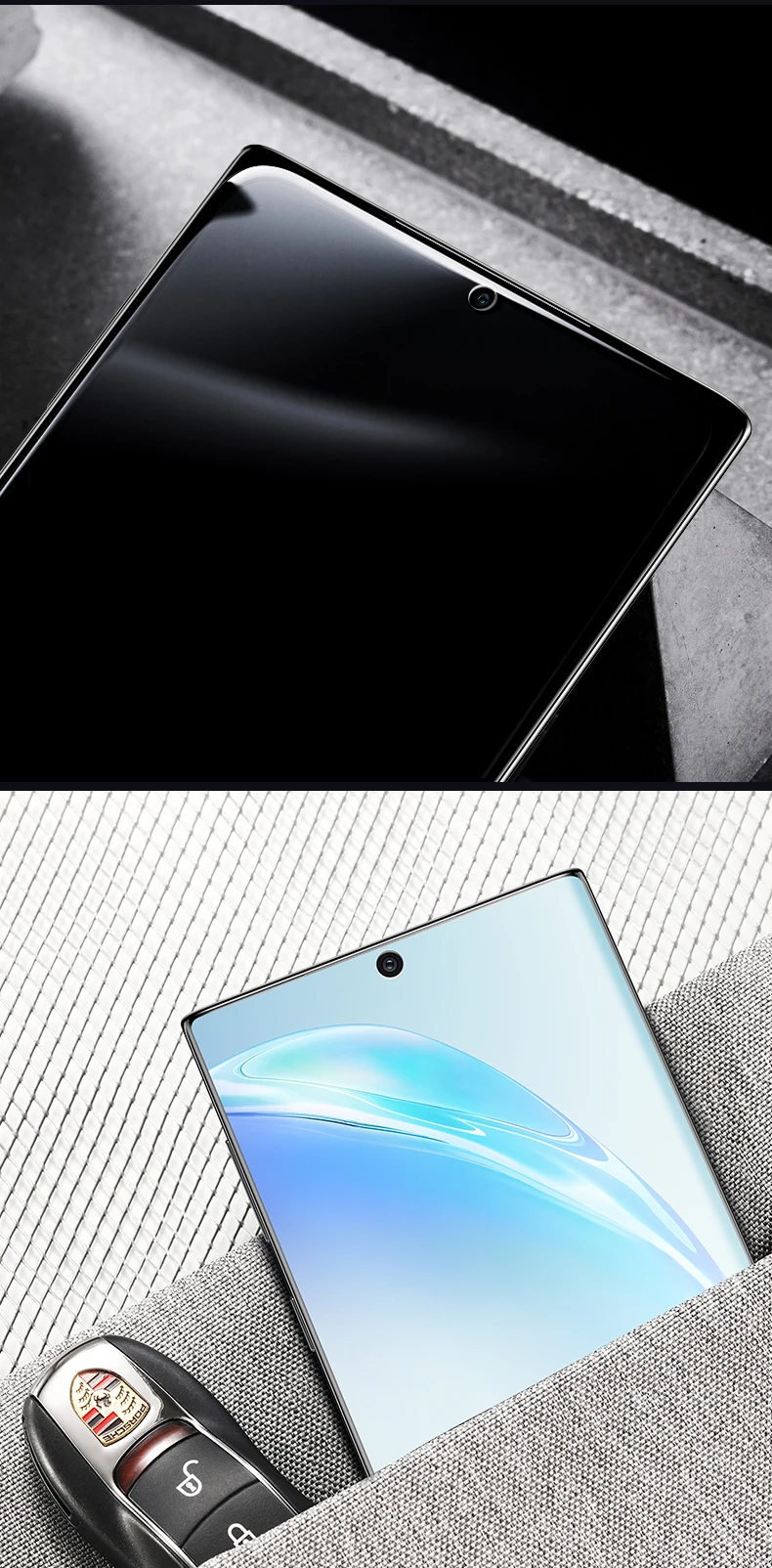 0,1 мм Тонкий Полный протектор экрана для samsung Galaxy Note 10 Pro S10 S9 S8 Plus S7 S6 Edge PET мягкая защитная пленка для экрана