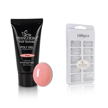 

Francheska Poly Gel Set Quick Building Polygel Set Crystal Jelly Hard Poligel Acrylic Soak Off Nail Extension Akryl Gel Builder