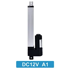 dc motor 350mm haste telescópica atuador ajustável 220 v haste de elevação