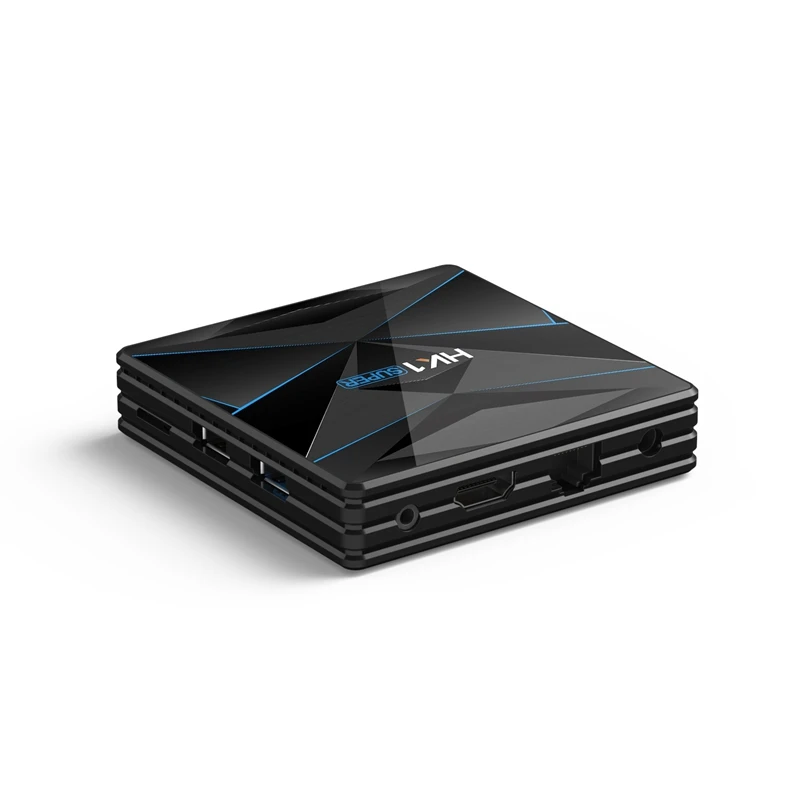 Hk1 Super Optional Android 9.0 3318 Smart Tv Box Rk3318 4K 3D Ultra Hd Dual Wifi Play Store Bt4.0 Set Top Box Us Plug